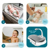 The First Years Rain Shower Baby Spa Bathtub Set – Includes Infant Sling, Soothing Spray Shower Head, Fresh Water Tank and Built-in Soft Brush – 3-in-1 Newborn to Toddler Design –Baby Bath Essentials