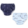 Hudson Baby Unisex Baby Swim Diapers, Tropical Leaves, 0-6 Months