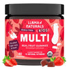 Llama Naturals Kids Multivitamin Gummies | Real Fruit, No Added Sugar Cane | Organic Vegan Toddler Whole Food Vitamins | Vitamin D, C & Beta Carotene Gummy Supplement | Strawberry 90 Ct (1-2 Months)