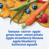 Gerber Stage 2 Fruit and Veggie Favorites Baby Food, 4 Oz, 32 Pack