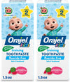 Orajel Naturals Sesame Street Kids Fluoride-Free Toothpaste, Berry, 1.5 Oz