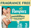 Swaddlers Newborn Diapers, Size Newborn (up to 10 lbs), 84 Count, Fragrance Free, Hypoallergenic, Absorbent, Pediatrician Recommended, Skin Safe