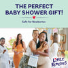 Little Remedies New Baby Essentials Kit with Saline Nasal Spray, Diaper Rash Cream, Gas Relief Drops, Gripe Water & More, Safe for Newborns, Multi-Color