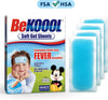 BeKoool Kids Cooling Gel Patches, Relief from Fever Discomfort, 4 Count