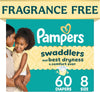 Swaddlers Newborn Diapers, Size Newborn (up to 10 lbs), 84 Count, Fragrance Free, Hypoallergenic, Absorbent, Pediatrician Recommended, Skin Safe