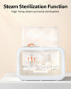 GROWNSY Fast Double Baby Bottle Warmer for Breastmilk & Formula, White