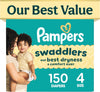Swaddlers Newborn Diapers, Size Newborn (up to 10 lbs), 84 Count, Fragrance Free, Hypoallergenic, Absorbent, Pediatrician Recommended, Skin Safe