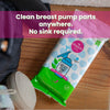 Dapple Baby - Breast Pump Wipes - (3 Pack), 25 Count