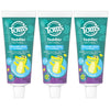 Tom's of Maine Toddler Fluoride Free Toothpaste, Mild Fruit, 3 Pack, 1.75oz