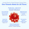 First Day Kids Multivitamin Gummies with Organic Fruit & Veggie Blend,60 ct