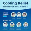 BeKoool Kids Cooling Gel Patches, Relief from Fever Discomfort, 4 Count