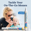 Miss Mouth's Messy Eater Stain Remover Pen, On-The-Go Travel, 2 Pack