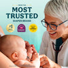 Swaddlers Newborn Diapers, Size Newborn (up to 10 lbs), 84 Count, Fragrance Free, Hypoallergenic, Absorbent, Pediatrician Recommended, Skin Safe