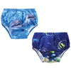 Hudson Baby Unisex Baby Swim Diapers, Tropical Leaves, 0-6 Months