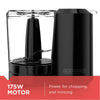 BLACK+DECKER 3-Cup Electric Food Chopper, HC300B, One Touch Pulse, 175W Motor, Stay-Sharp Blade, Dishwasher Safe