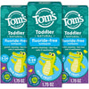 Tom's of Maine Toddler Fluoride Free Toothpaste, Mild Fruit, 3 Pack, 1.75oz