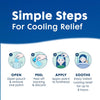 BeKoool Kids Cooling Gel Patches, Relief from Fever Discomfort, 4 Count