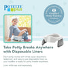 Kalencom Potette Plus 2-in-1 Travel Potty Trainer Seat Pastel Pink