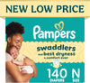 Swaddlers Newborn Diapers, Size Newborn (up to 10 lbs), 84 Count, Fragrance Free, Hypoallergenic, Absorbent, Pediatrician Recommended, Skin Safe