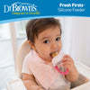Dr. Brown's Designed to Nourish Fresh Firsts Silicone Feeder, Mint and Gray