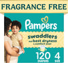 Swaddlers Newborn Diapers, Size Newborn (up to 10 lbs), 84 Count, Fragrance Free, Hypoallergenic, Absorbent, Pediatrician Recommended, Skin Safe