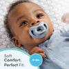 NUK First Choice Comfy Orthodontic Baby Pacifier, 0-6 Months, 5-Pk, Neutral