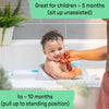 Ingenuity My Baby Bath Seat for Sit-Up Bathing with Secure Suction Cups