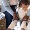 Ingenuity Baby Base 2-in-1 Booster Feeding & Floor Seat, Self-Storing Tray