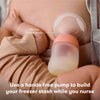 Frida 2-in-1 Breast Pump, Manual Hand & Hands-Free Suction Cup
