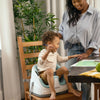 Ingenuity Baby Base 2-in-1 Booster Feeding & Floor Seat, Self-Storing Tray