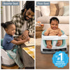 Ingenuity Baby Base 2-in-1 Booster Feeding & Floor Seat, Self-Storing Tray